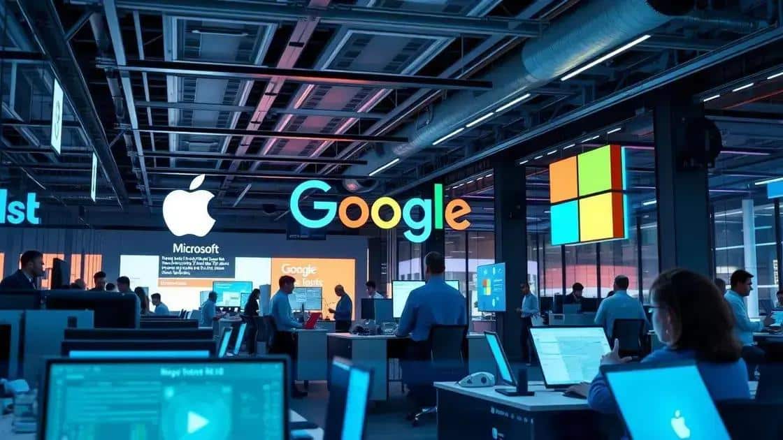Key players in the us tech industry