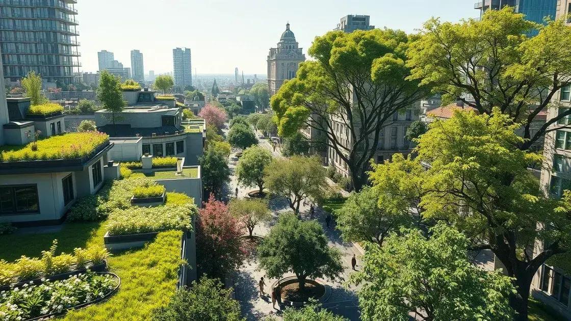 Benefits of implementing green infrastructure