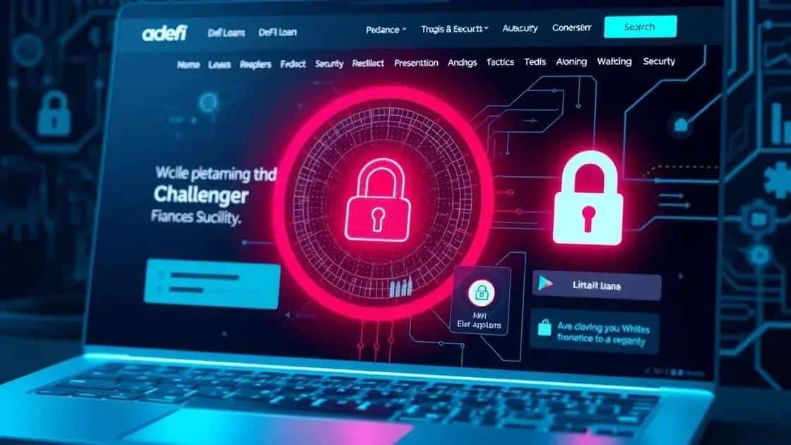 Challenges faced by DeFi loan platforms
