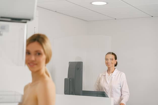 A split-screen image. On one side, a dermatologist is shown in a well-equipped office, looking at a computer screen. On the other side, a patient in a rural setting is using a smartphone to connect with the dermatologist. The image highlights the contrast between urban and rural access to healthcare.