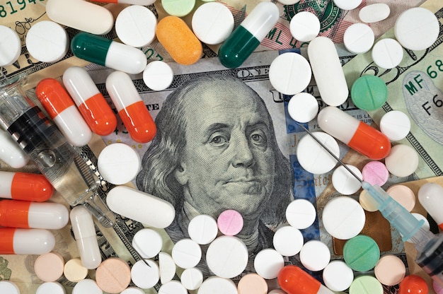 A graph illustrating the rising costs of prescription drugs in the United States over the past decade, emphasizing the financial strain on Medicare beneficiaries.