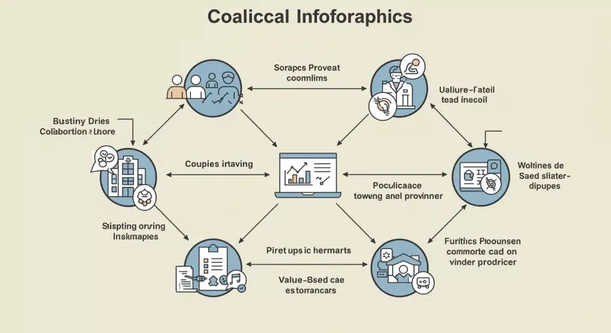 Data flow and collaboration in value-based healthcare