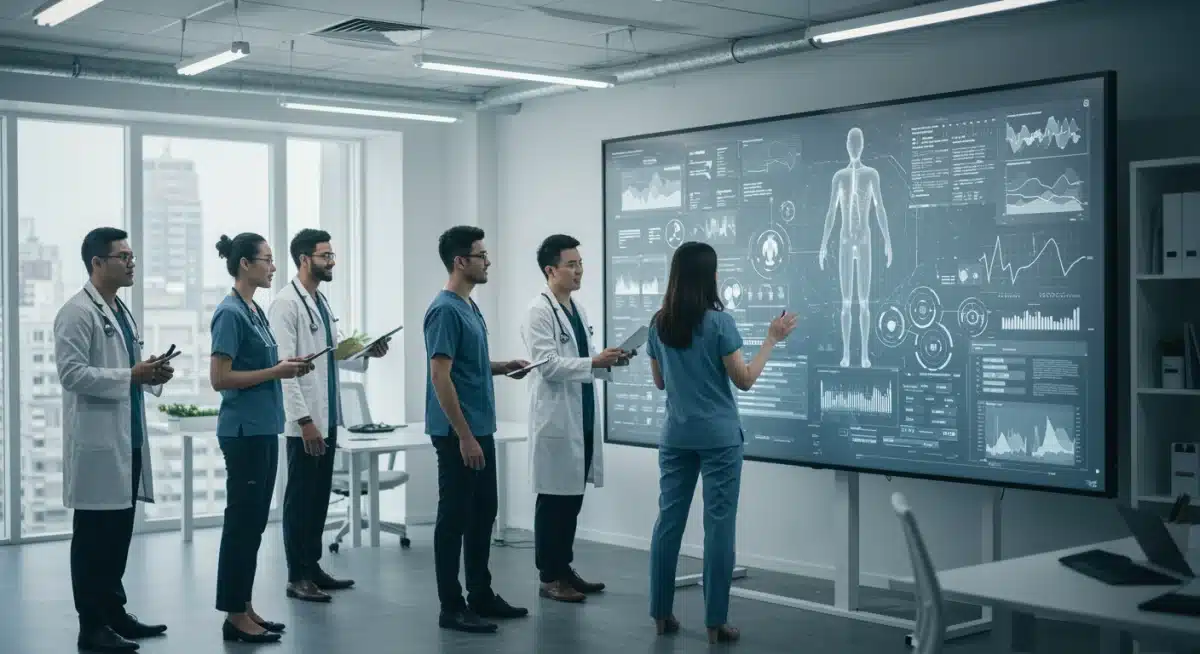 Healthcare professionals collaborating on MedTech data and regulatory guidelines