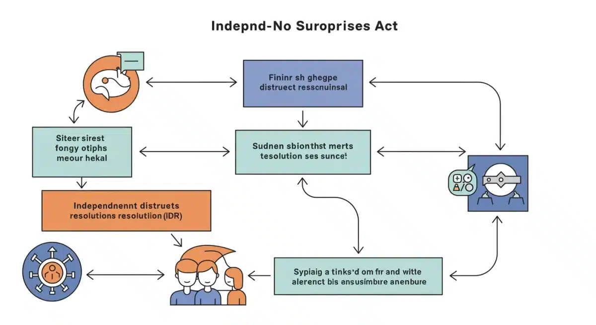 Independent Dispute Resolution process diagram for No Surprises Act