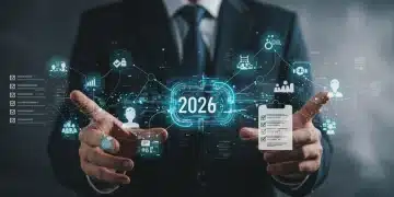 Digital network showing healthcare data interoperability and 2026 compliance