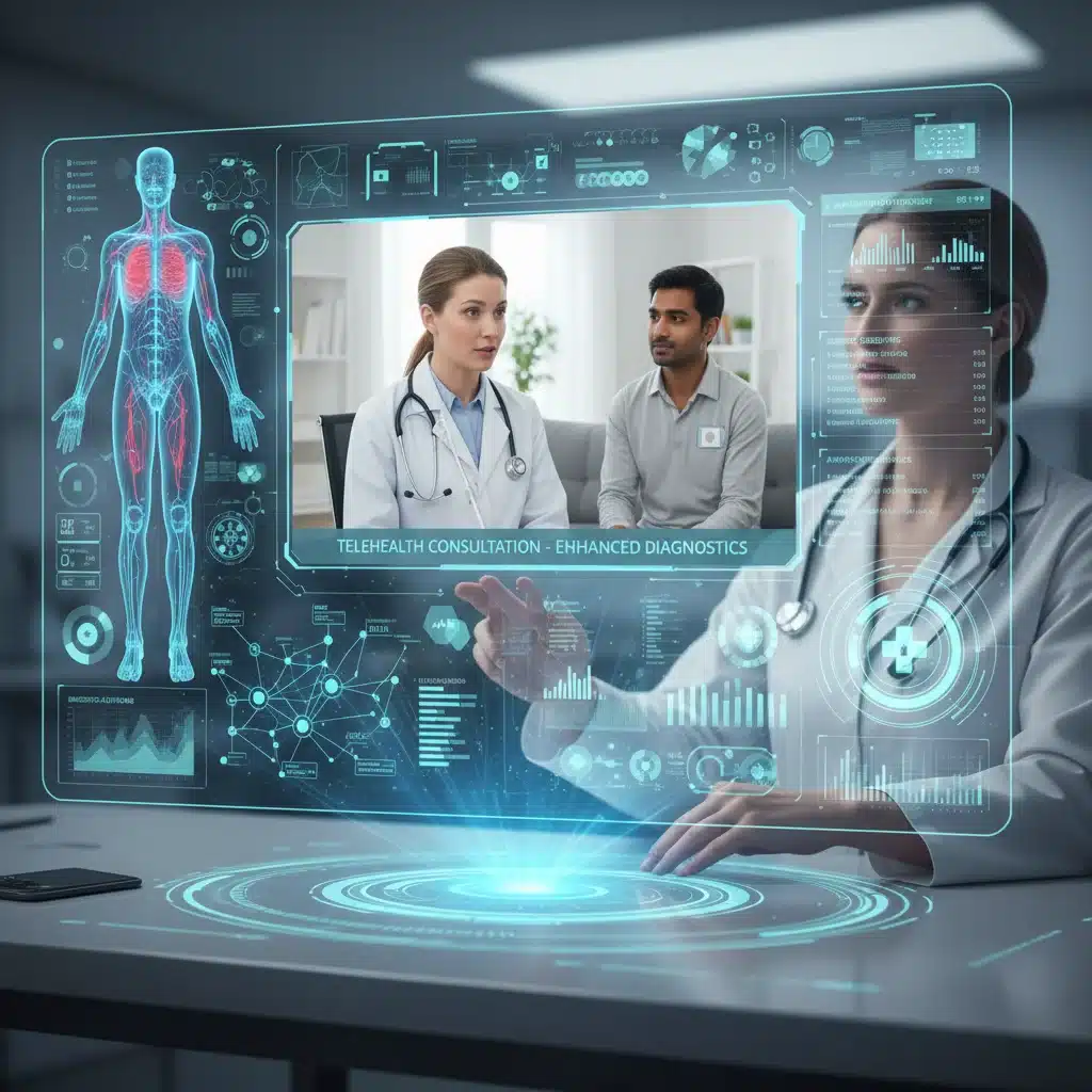 AI in Telehealth: Boosting Diagnostics for 2026 Clinical Accuracy