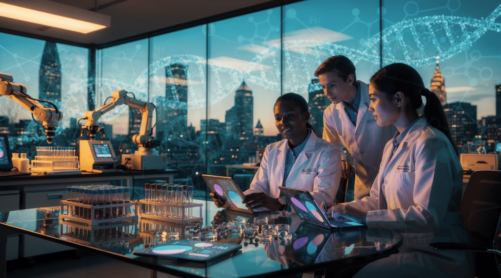 AI-Powered Drug Discovery 2026: 30% Faster Development for US Pharma