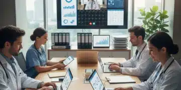 Healthcare professionals discussing 2026 telehealth reimbursement policies